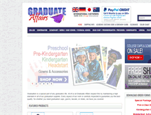 Tablet Screenshot of graduateaffairs.com